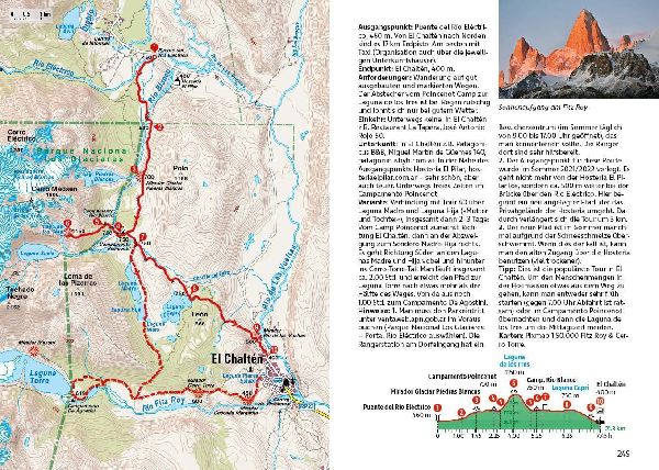 ROTHER Wanderführer Patagonien und Feuerland. 53 Touren - von kurzen Wanderungen bis zu mehrtägigen Trekking- und Hochtouren