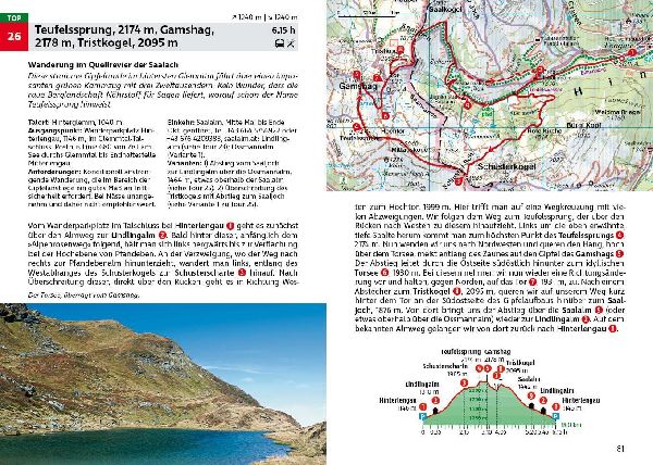 ROTHER Wanderführer Pinzgau. 50 Touren rund um Saalbach-Hinterglemm, Mittersill, Kaprun und Zell am See