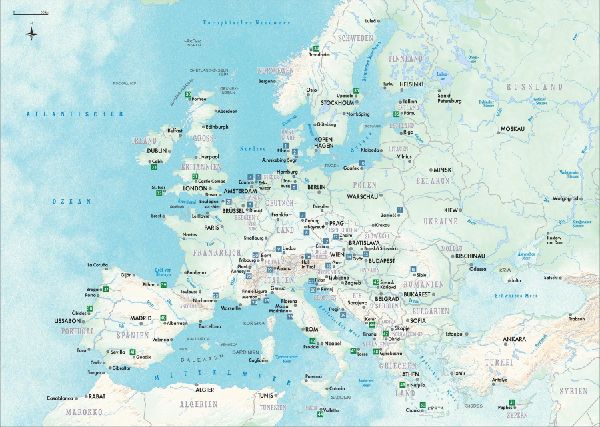 Charmante Altstädte in Europa