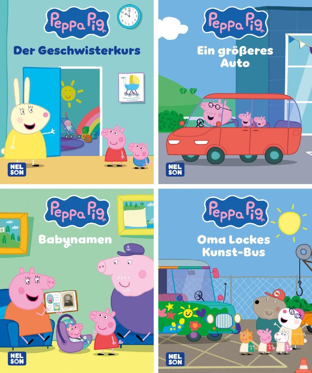 Nelson Mini-Bücher: Peppa Pig 37-40