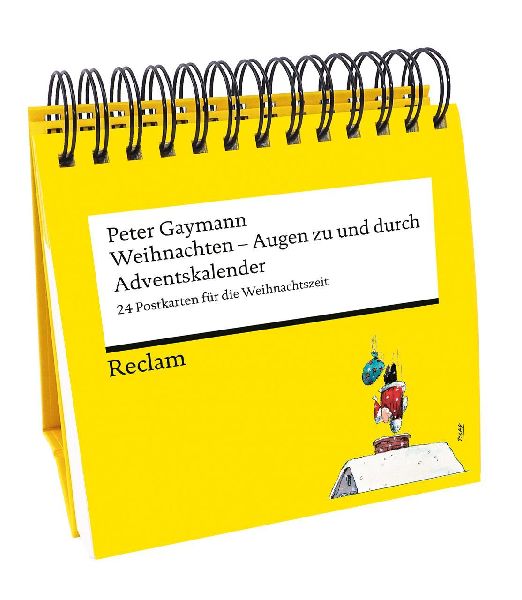 Weihnachten. Augen zu und durch. 24 Postkarten für die Weihna...