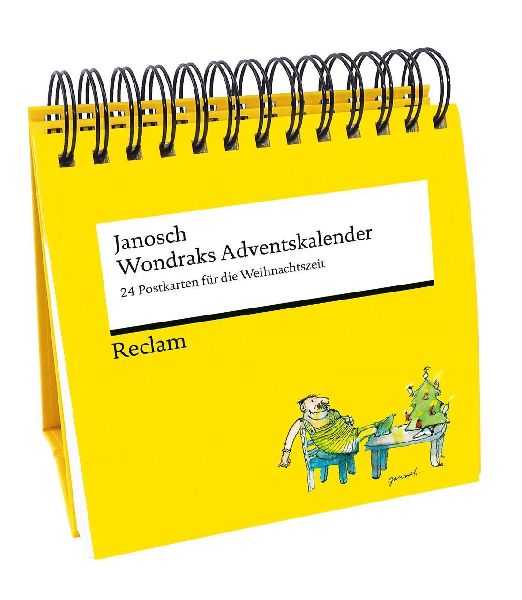 Wondraks Adventskalender. 24 Postkarten für die Weihnachtszei...