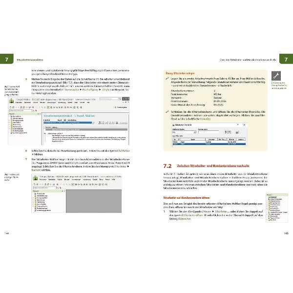 Lohn- und Gehaltsabrechnung mit DATEV Lohn und Gehalt comfort