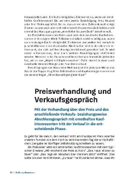 Meine Immobilie erfolgreich verkaufen