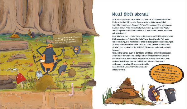 Die Müllabfuhr in der Natur - Alles über Mistkäfer und Co.