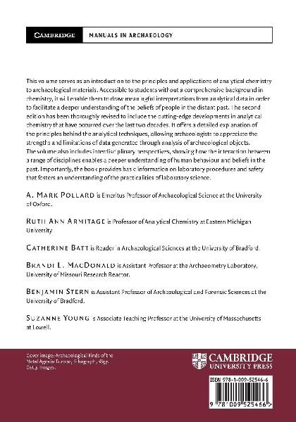 Analytical Chemistry in Archaeology