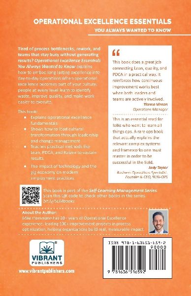 Operational Excellence Essentials You Always Wanted to Know