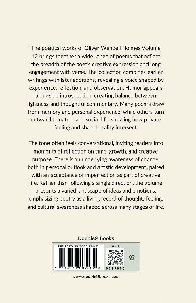 The Poetical Works Of Oliver Wendell Holmes