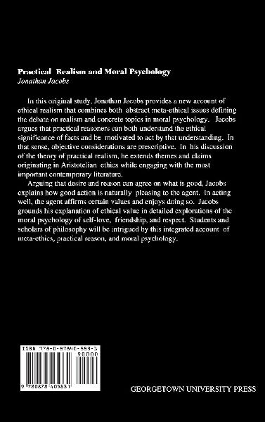 Practical Realism and Moral Psychology