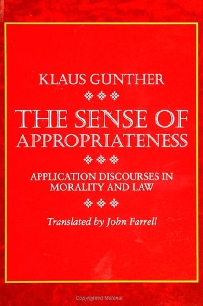 The Sense of Appropriateness