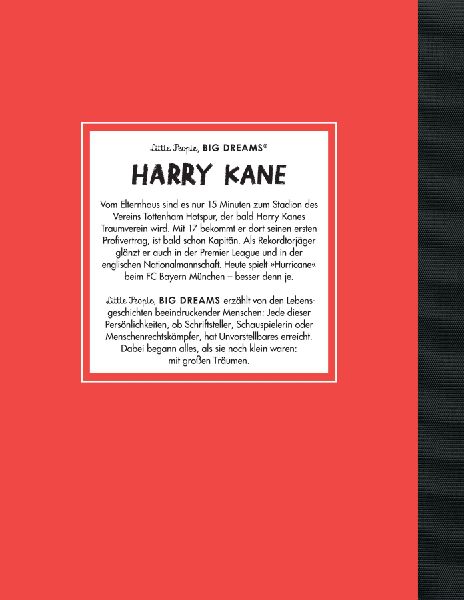 Harry Kane - Little People, BIG DREAMS (Deutsche Ausgabe)