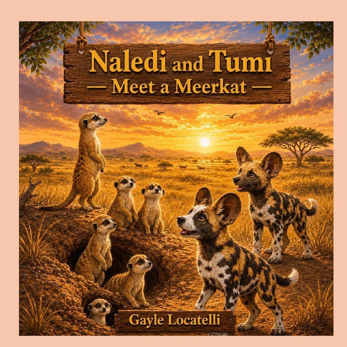 Naledi and Tumi Meet a Meerkat
