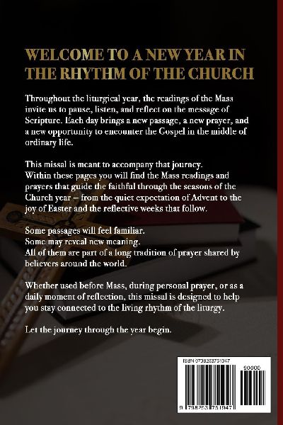 CATHOLIC MISSAL and MASS READINGS
