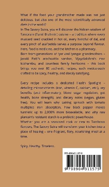 The Savoury Sutra