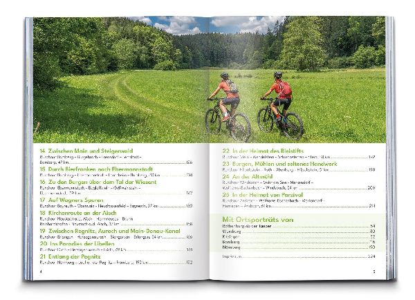 BVA Die 25 schönsten E-Bike Touren in Franken