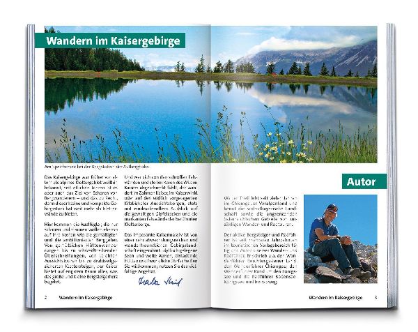 KOMPASS Wanderführer Kaisergebirge, Wilder Kaiser, Zahmer Kaiser, Kaiserwinkl, Thiersee-Pendling,60 Touren mit Extra-Tourenkarte
