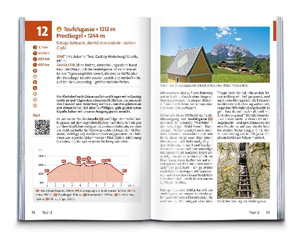 KOMPASS Wanderführer Kaisergebirge, Wilder Kaiser, Zahmer Kaiser, Kaiserwinkl, Thiersee-Pendling,60 Touren mit Extra-Tourenkarte