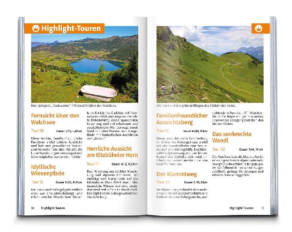 KOMPASS Wanderführer Kaisergebirge, Wilder Kaiser, Zahmer Kaiser, Kaiserwinkl, Thiersee-Pendling,60 Touren mit Extra-Tourenkarte