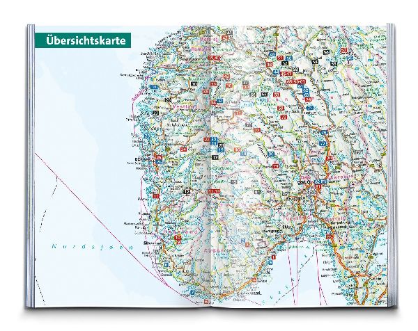 KOMPASS Wanderführer Norwegen Süd, von Oslo bis zum Romsdalen, 85 Touren mit Extra-Tourenkarte