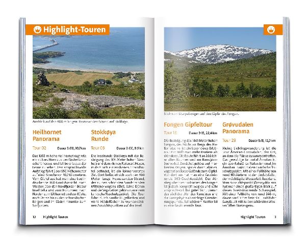 KOMPASS Wanderführer Norwegen Mitte, von Fylke Trøndelag bis zum Nationalpark Jodalsbreen, 55 Touren mit Extra-Tourenkarte
