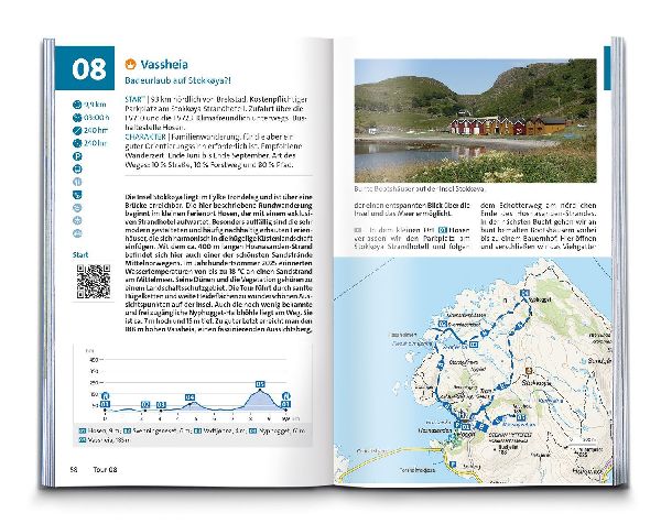 KOMPASS Wanderführer Norwegen Mitte, von Fylke Trøndelag bis zum Nationalpark Jodalsbreen, 55 Touren mit Extra-Tourenkarte