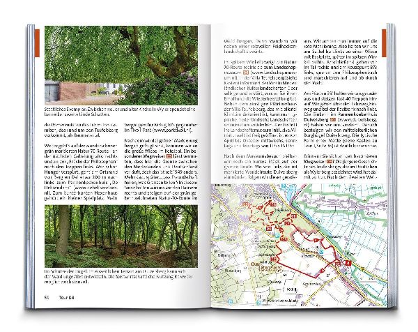 KOMPASS Wanderführer Niederrhein, zwischen Rhein und Maas, 55 Touren mit Extra-Tourenkarte