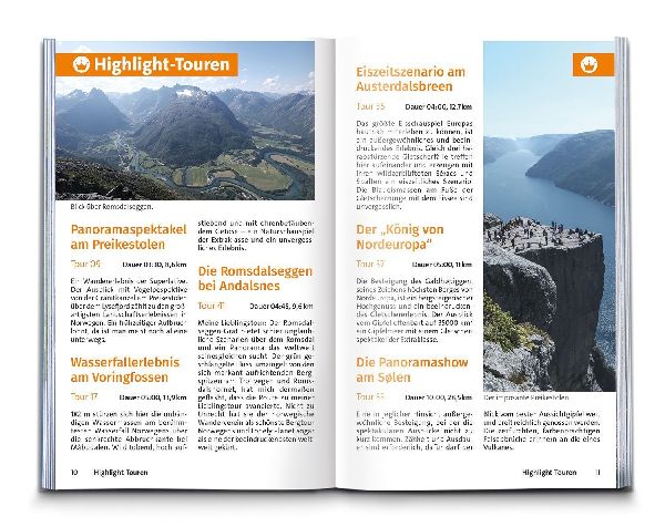 KOMPASS Wanderführer Norwegen Süd, von Oslo bis zum Romsdalen, 85 Touren mit Extra-Tourenkarte
