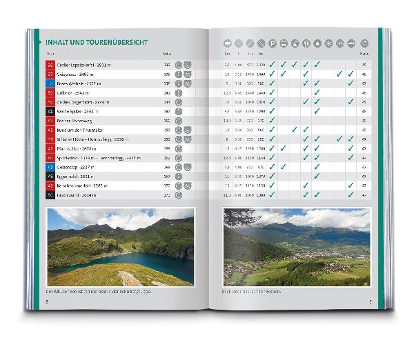KOMPASS Wanderführer Osttirol, Venediger- und Glocknergruppe, Defereggental, Lienzer Dolomiten, 50 Touren mit Extra-Tourenkarte