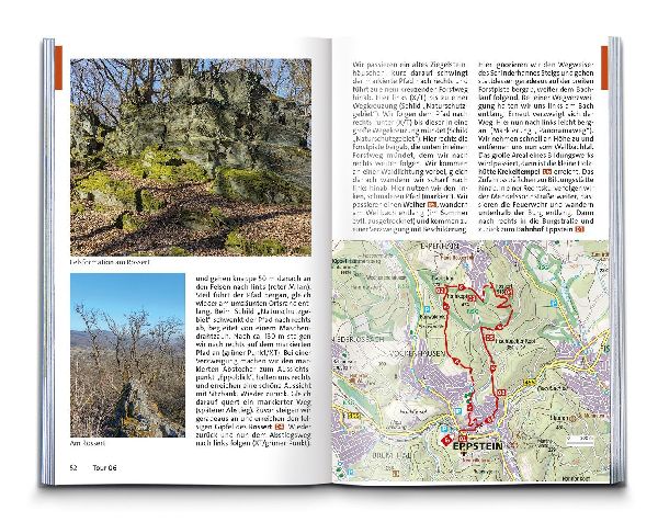 KOMPASS Wanderführer Taunus, Naturpark Taunus, Naturpark Rhein-Taunus, Lahn-Taunus, 60 Touren mit Extra-Tourenkarte