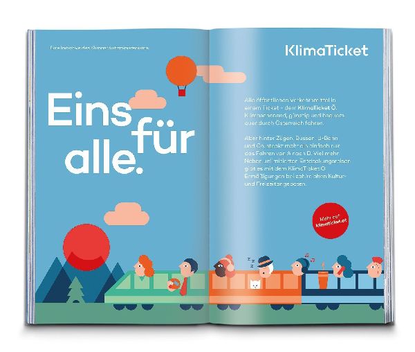 Klimaticket 50 Touren und Trips, Österreich und Grenzbahnhöfe