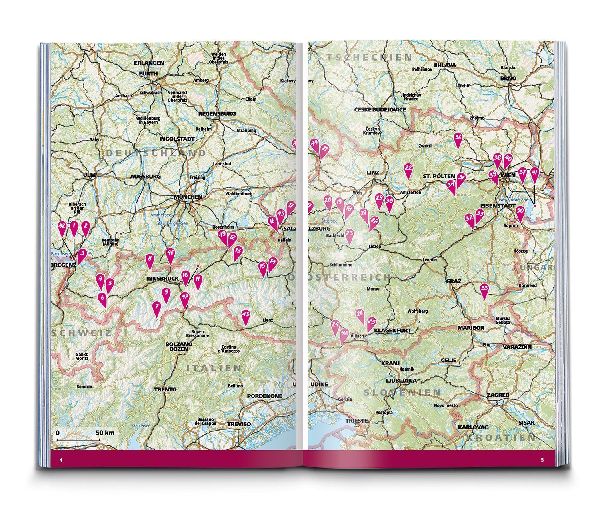 Klimaticket 50 Touren und Trips, Österreich und Grenzbahnhöfe