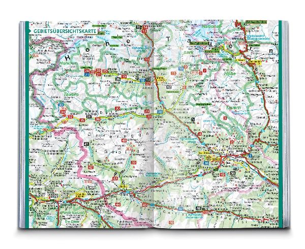 KOMPASS Wanderführer Osttirol, Venediger- und Glocknergruppe, Defereggental, Lienzer Dolomiten, 50 Touren mit Extra-Tourenkarte