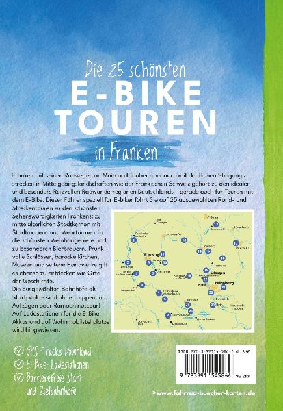 BVA Die 25 schönsten E-Bike Touren in Franken