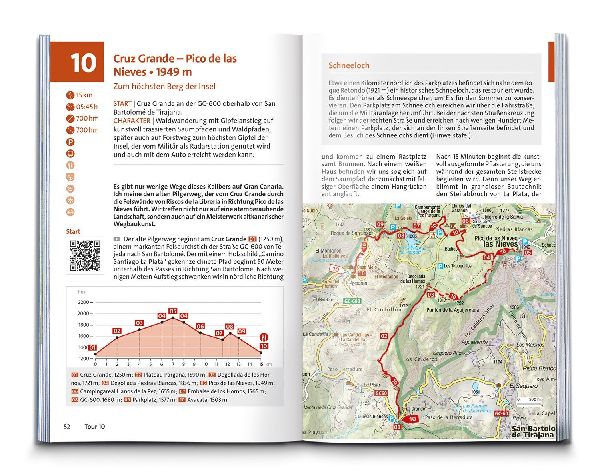 KOMPASS Wanderführer Gran Canaria, 75 Touren mit Extra-Tourenkarte