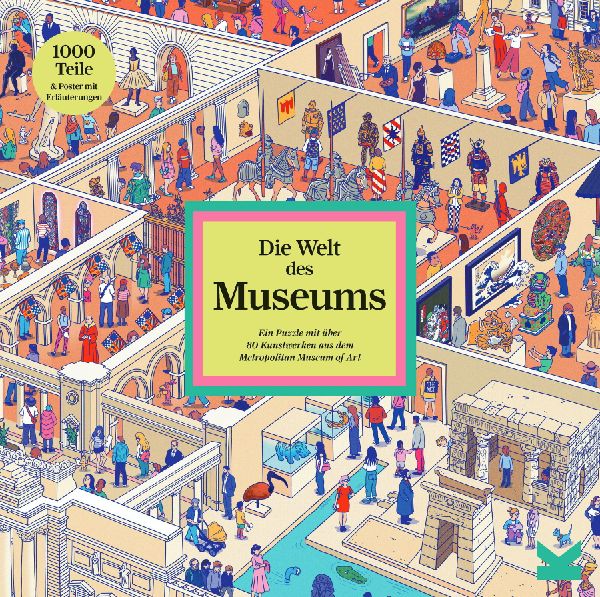 Die Welt des Museums - Puzzle 1000 Teile