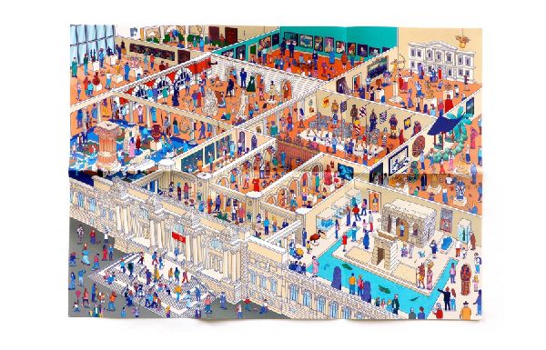 Die Welt des Museums - Puzzle 1000 Teile