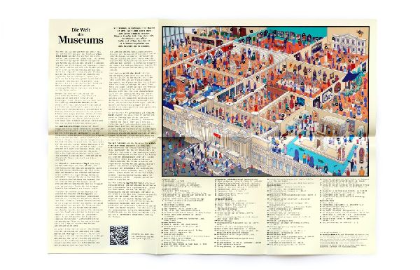 Die Welt des Museums - Puzzle 1000 Teile