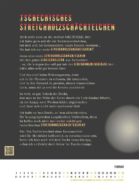 Zungenbrecher-Wandkalender 2027 - Abera kadabera! Willkommen in Barbaras Rhabarberbar!