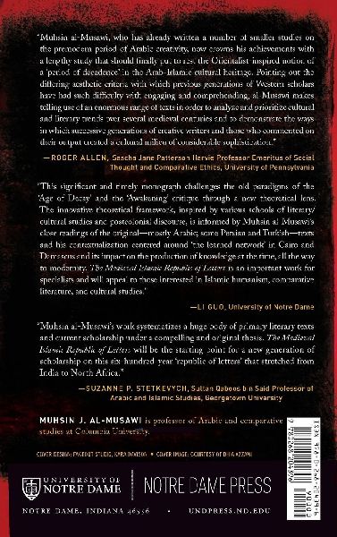 The Medieval Islamic Republic of Letters