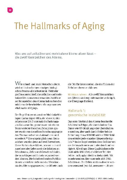 Longevity-Coaching erlernen und gezielt anwenden
