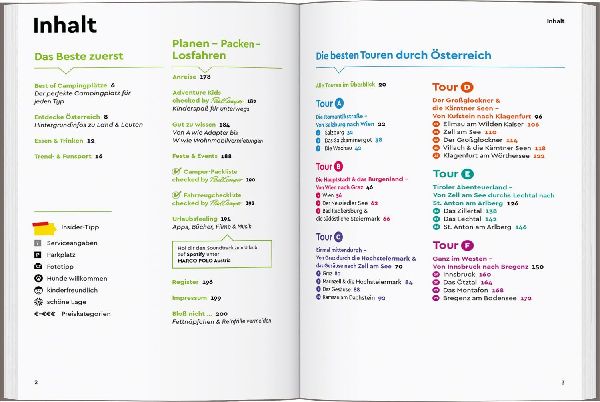 MARCO POLO Camper Guide Österreich
