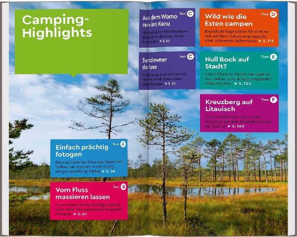 MARCO POLO Camper Guide Baltikum: Estland, Lettland & Litauen