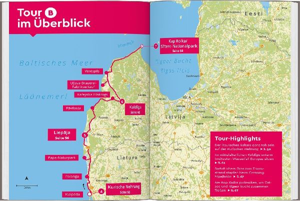 MARCO POLO Camper Guide Baltikum: Estland, Lettland & Litauen