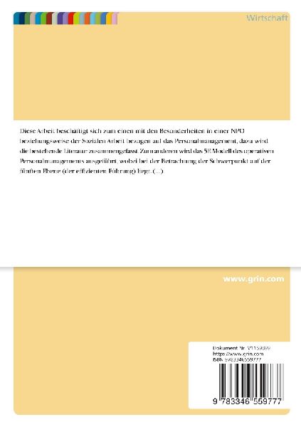 Führungs- und Leitpersonen in Nonprofit-Organisationen. Besonderes/außergewöhnliches Personalmanagement