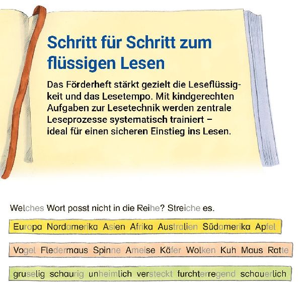 Das Förderheft Lesen 3