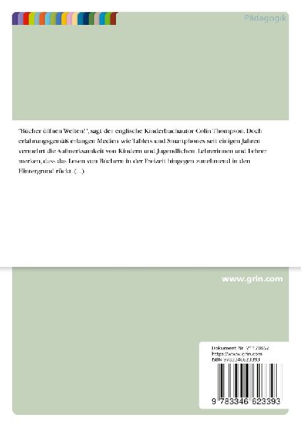 Mit Lesekisten zum Lesen verführen. Ein Buchprojekt mit einer 3. Klasse
