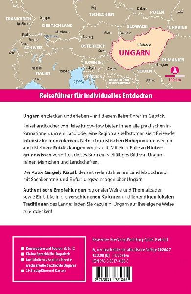 Reise Know-How Reiseführer Ungarn