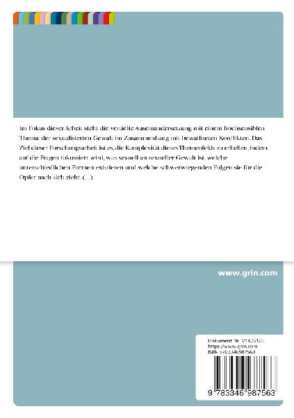 Sexualisierte Gewalt in Kriegen