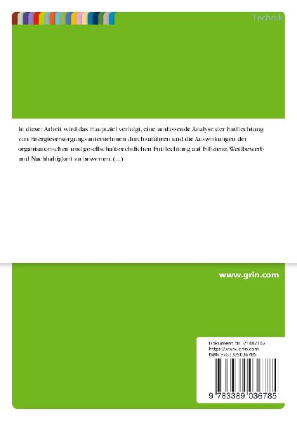 Entflechtung von Energieversorgungsunternehmen