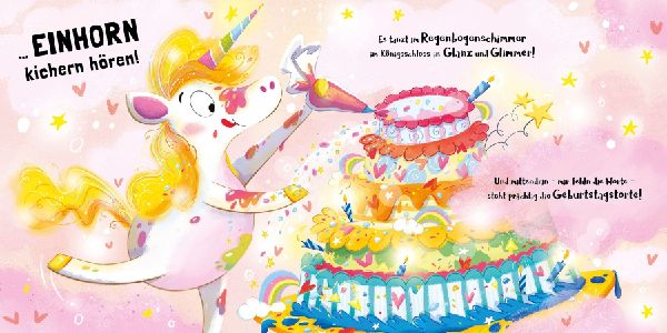 Bitte nicht wecken ... Hier schläft ein Einhorn!